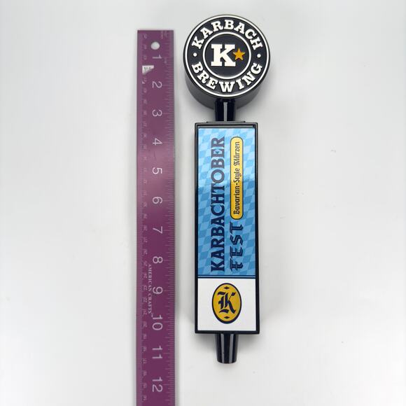 Karbach Brewing Karbachtober Fest 11" Beer Tap Handle Bavarian-Style Märzen - Picture 6 of 6